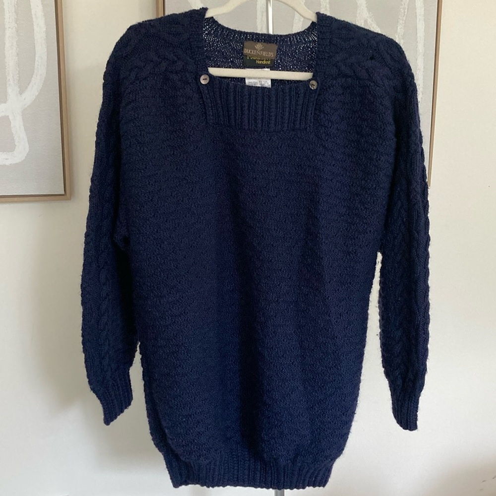 Rare Item, Duckenfield’s Brinion Heaton Handknit Sweater